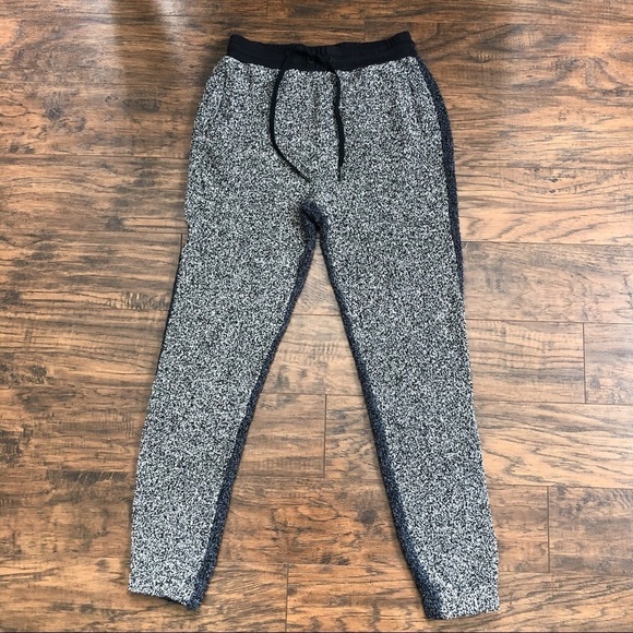Alala • Retreat sweatpants joggers charcoal boucle knit pull on pants blue grey - Picture 3 of 12